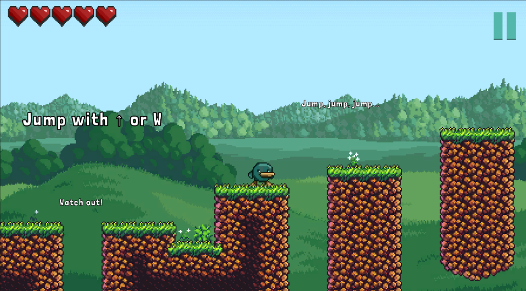 HAISE Screenshot - Jumping platforms